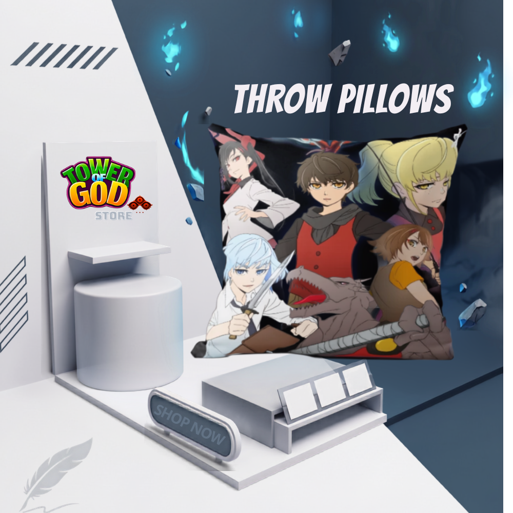 Tower Of God Throw Pillows - Tower Of God Store