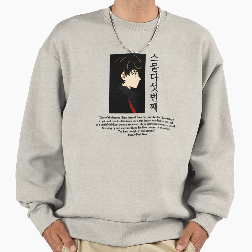 Baam Tower Of God Anime Quote Sweatshirt - Image 3