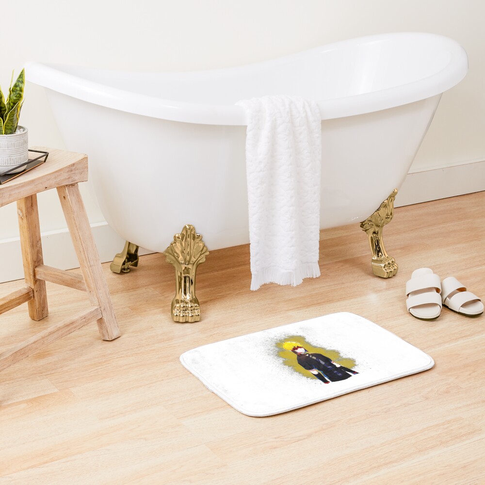 Tower Of God Yellow Energy Style Bath Mat - Image 2