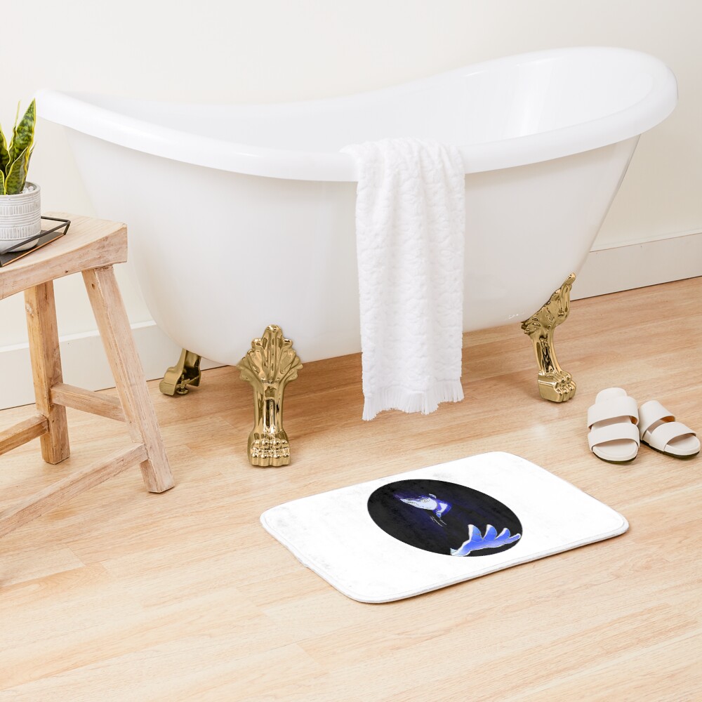Tower Of God Dark Aura Portrait Bath Mat - Image 2