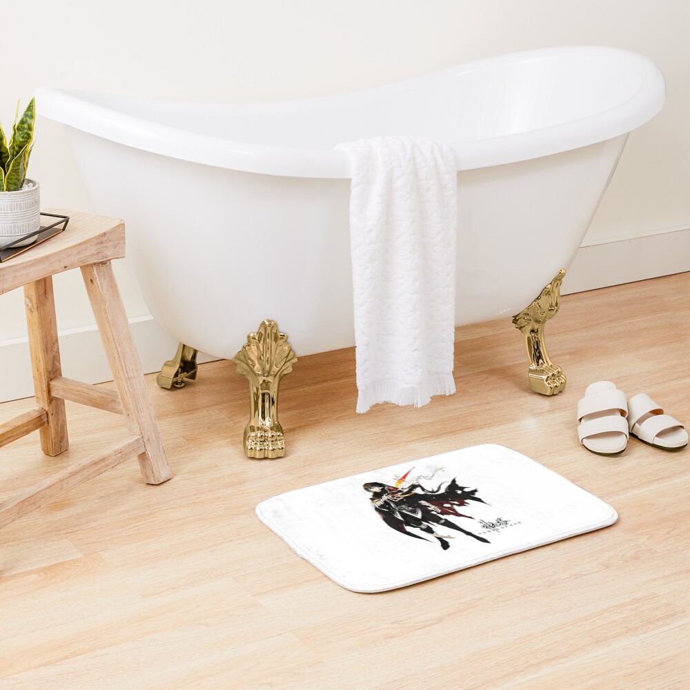 Tower Of God Black Outfit Warrior Bath Mat - Image 2
