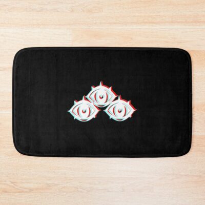 Tower Of God Triple Eyes Symbol Bath Mat