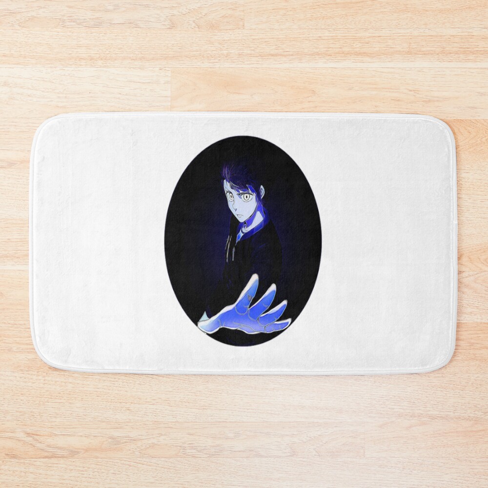Tower Of God Dark Aura Portrait Bath Mat