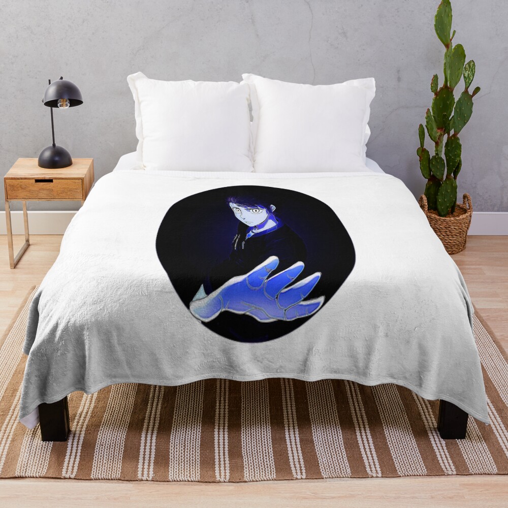 Tower Of God Dark Aura Portrait Throw Blanket