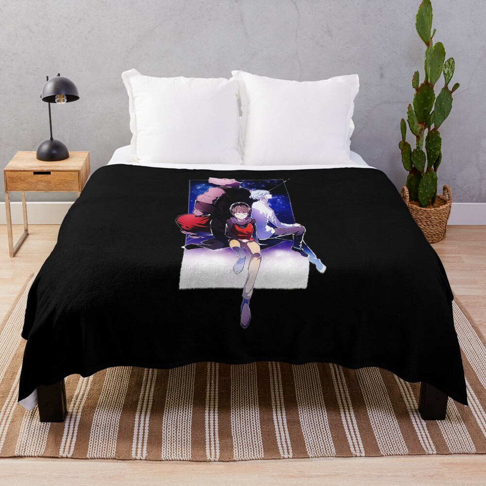 Tower Of God Duo Character Artwork Throw Blanket
